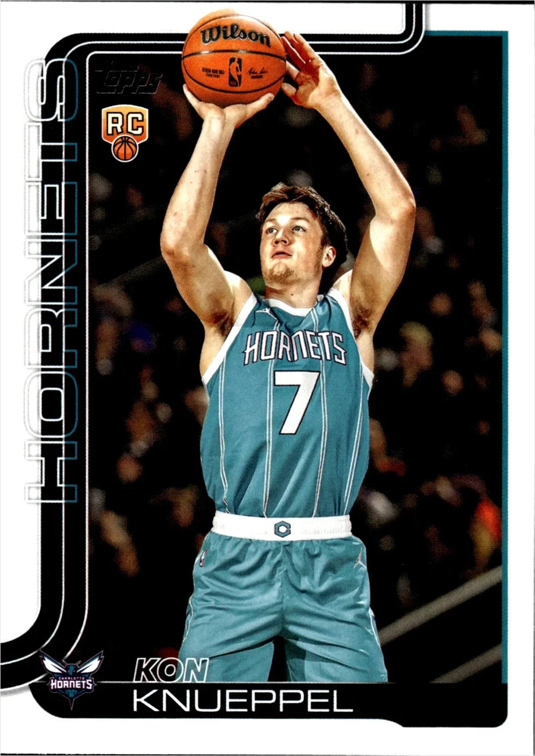 Kon Knueppel 2025-26 Topps #204 basketball rookie card - Front