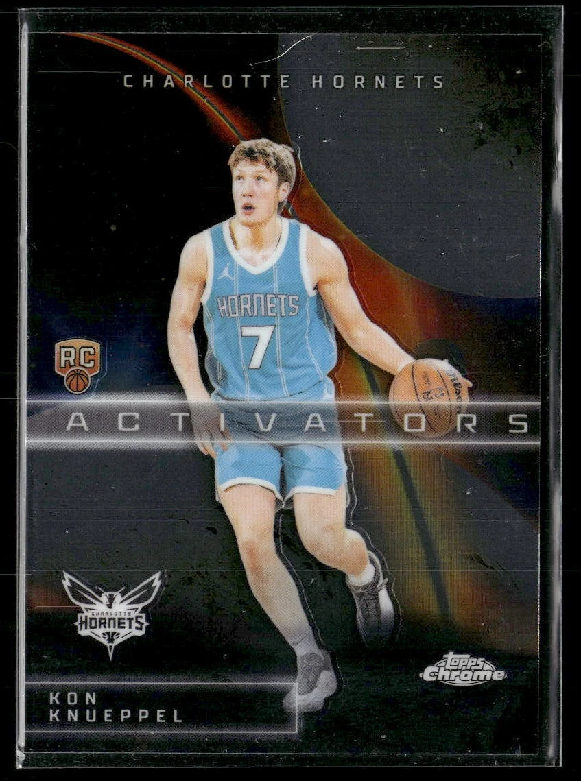 Kon Knueppel 2025 Topps Chrome Basketball card