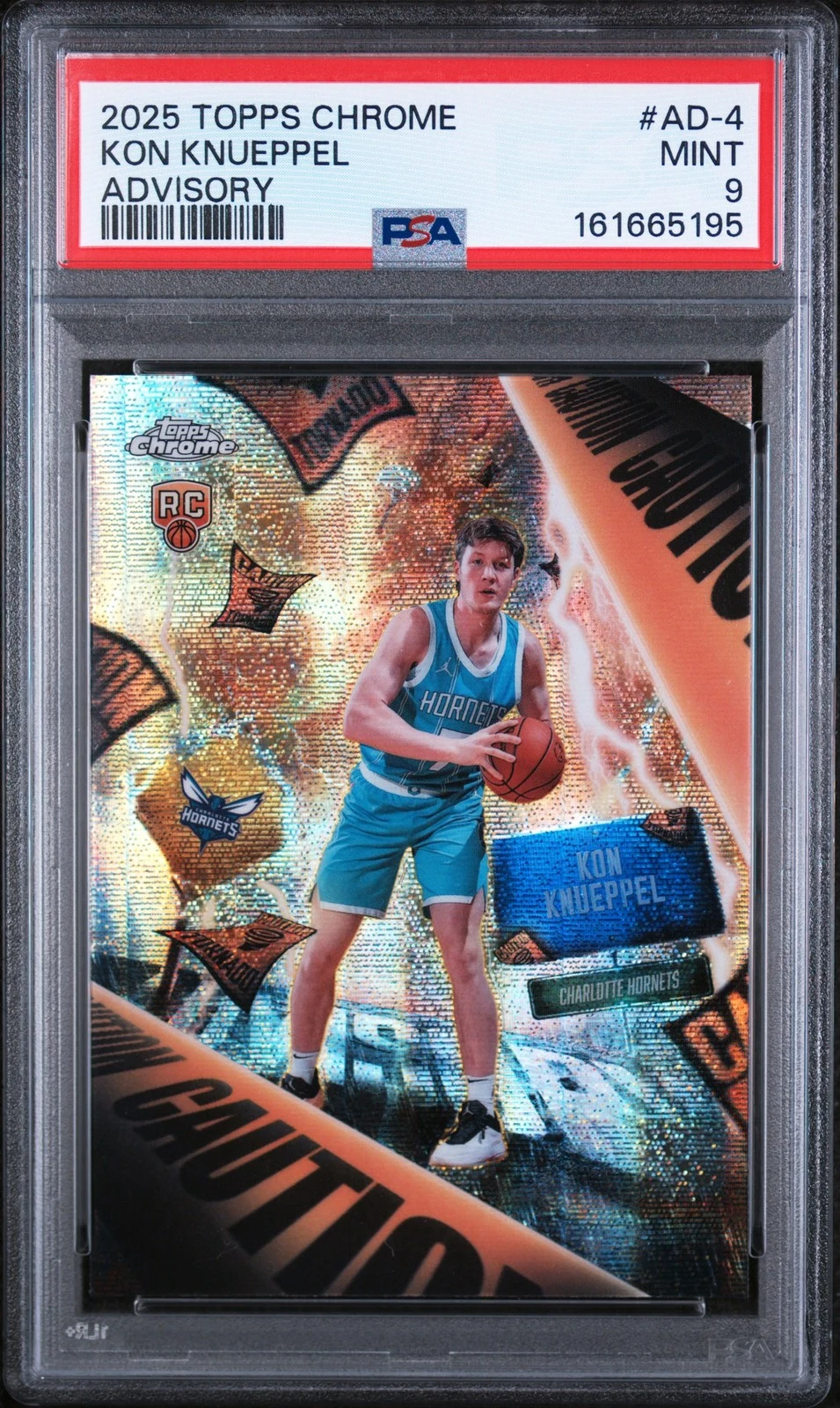 Kon Knueppel 2025 Topps Chrome Basketball card