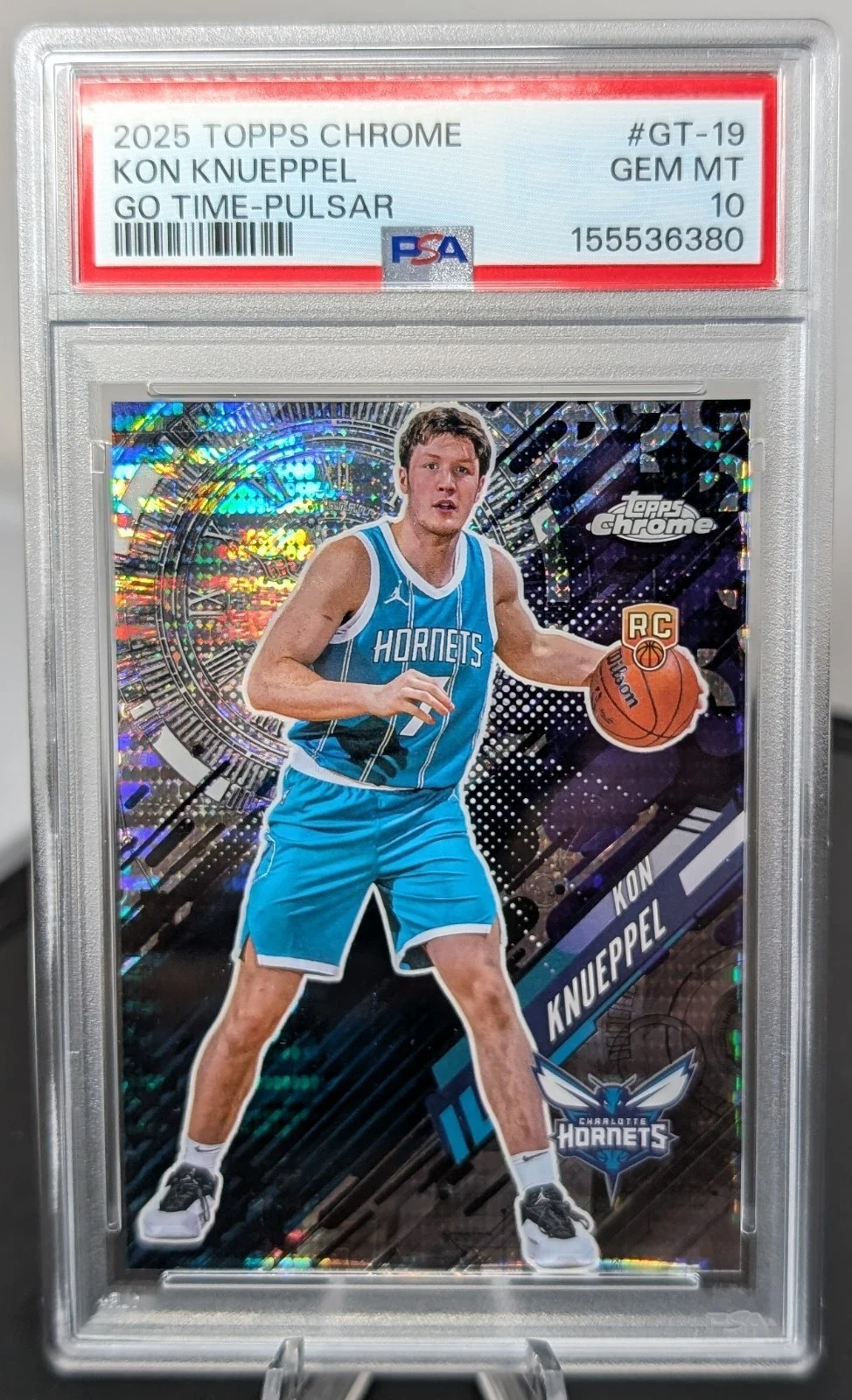 Kon Knueppel 2025 Topps Chrome Basketball card