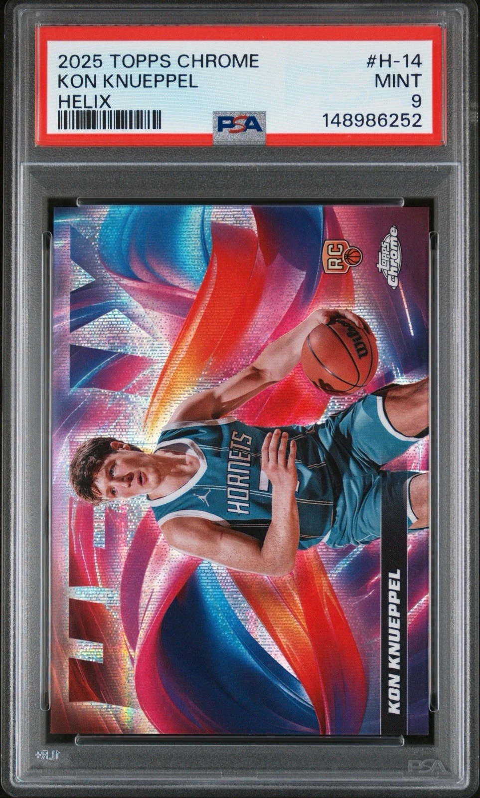 Kon Knueppel 2025 Topps Chrome Basketball card