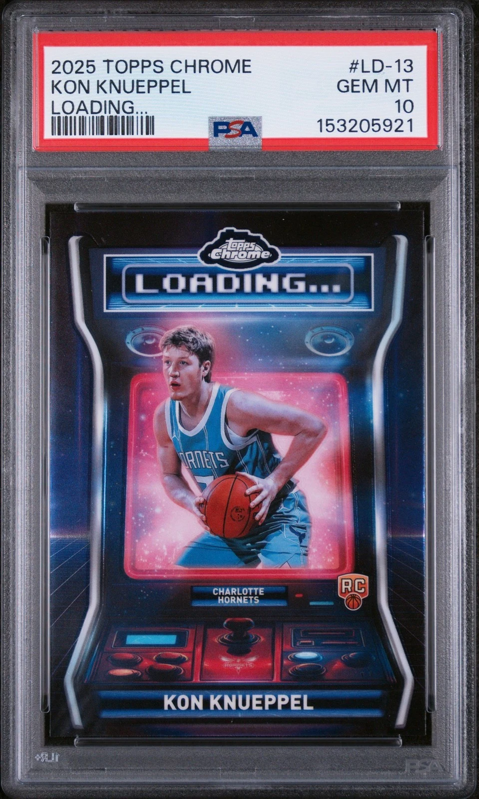 Kon Knueppel 2025 Topps Chrome Basketball card