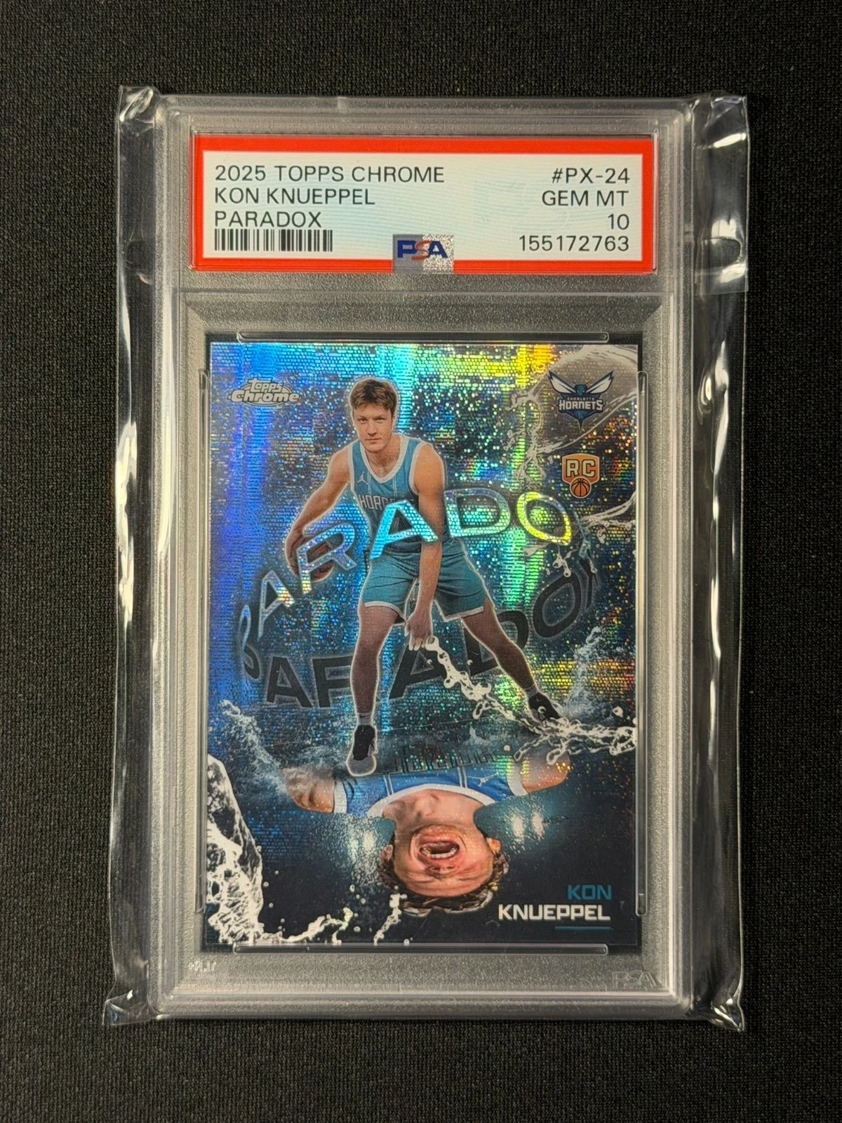 Kon Knueppel 2025 Topps Chrome Basketball card