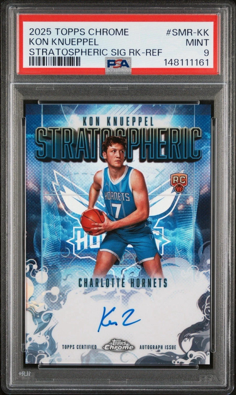 Kon Knueppel 2025 Topps Chrome Basketball card