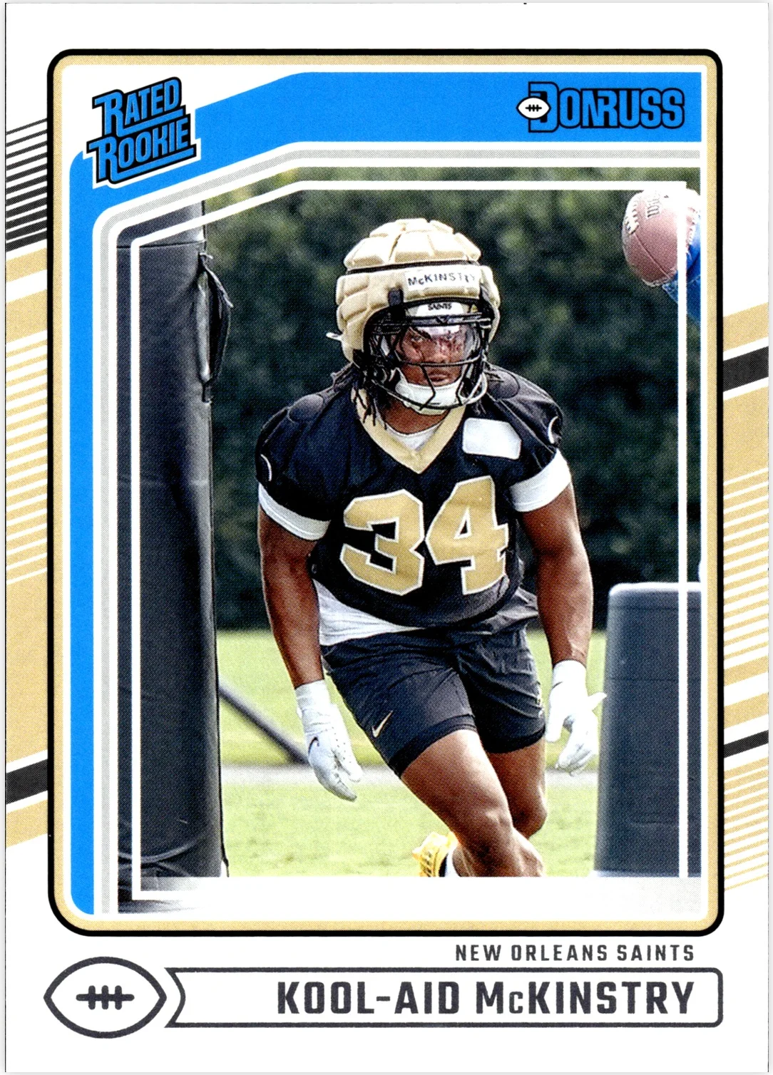 Kool-Aid McKinstry 2024 Donruss #315 football rookie card - Front
