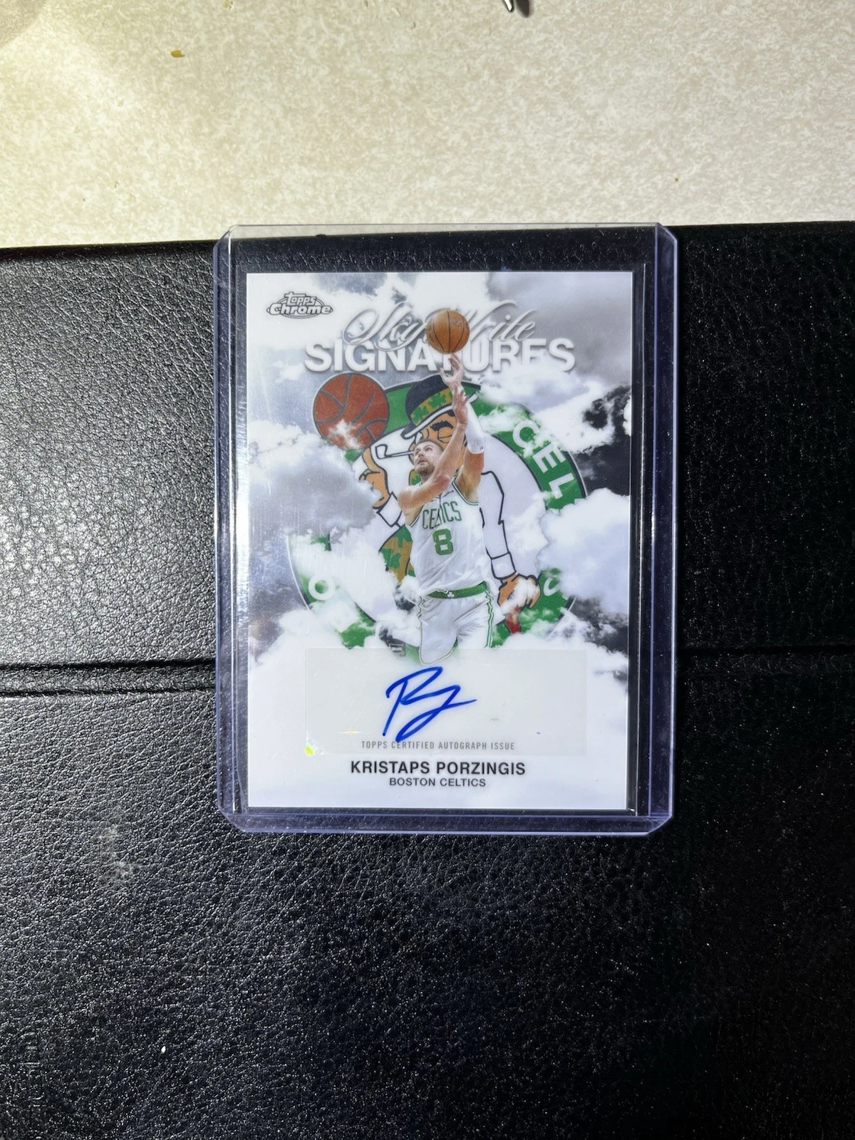 Kristaps Porzingis 2025-26 Topps Chrome card