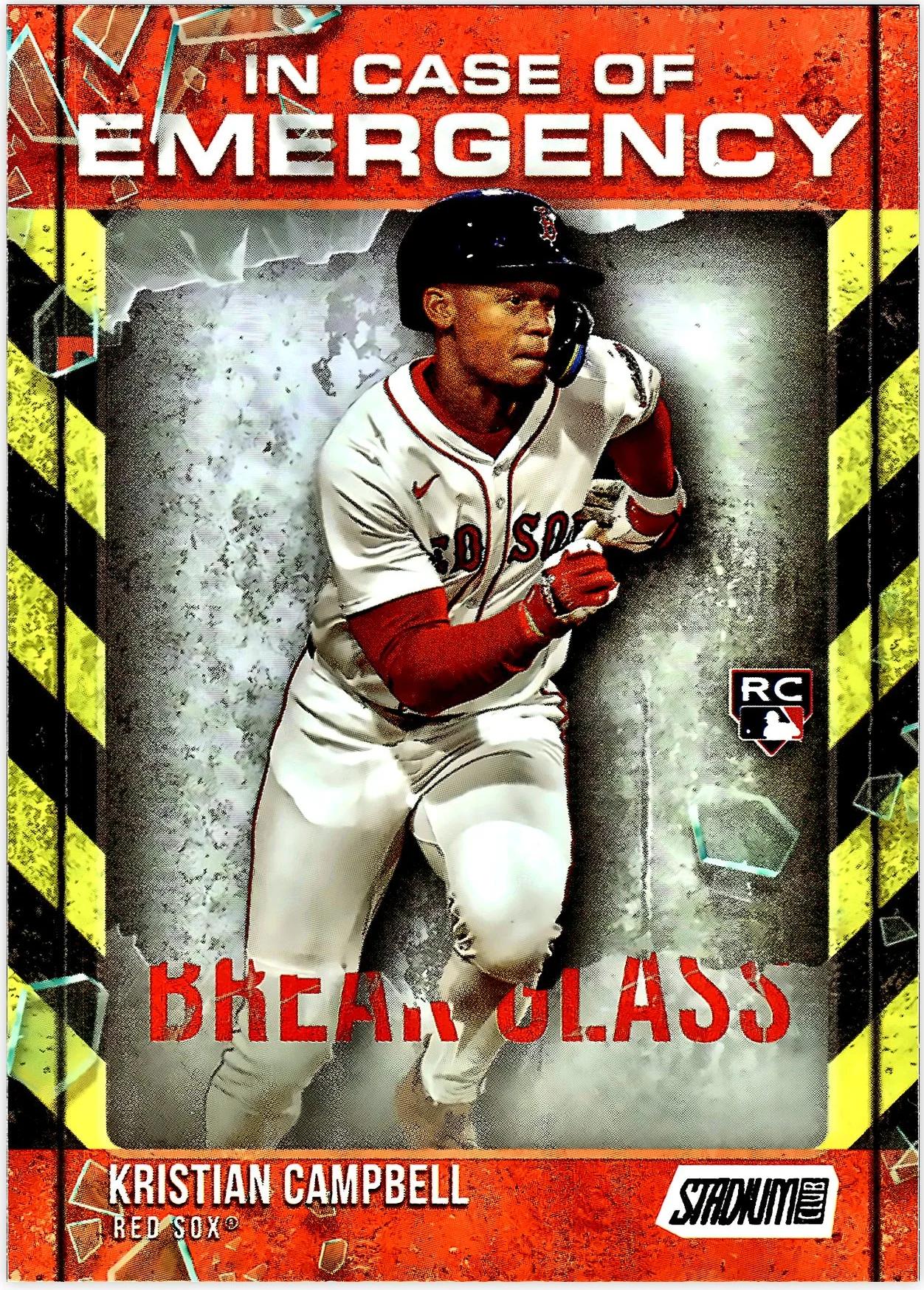 Kristian Campbell 2025 Stadium Club #ICE-23 In Case of Emergency baseball card - Front
