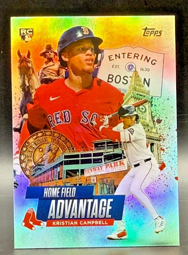 Kristian Campbell #HA-43 2025 Topps Update Series Baseball Home Field Advantage front