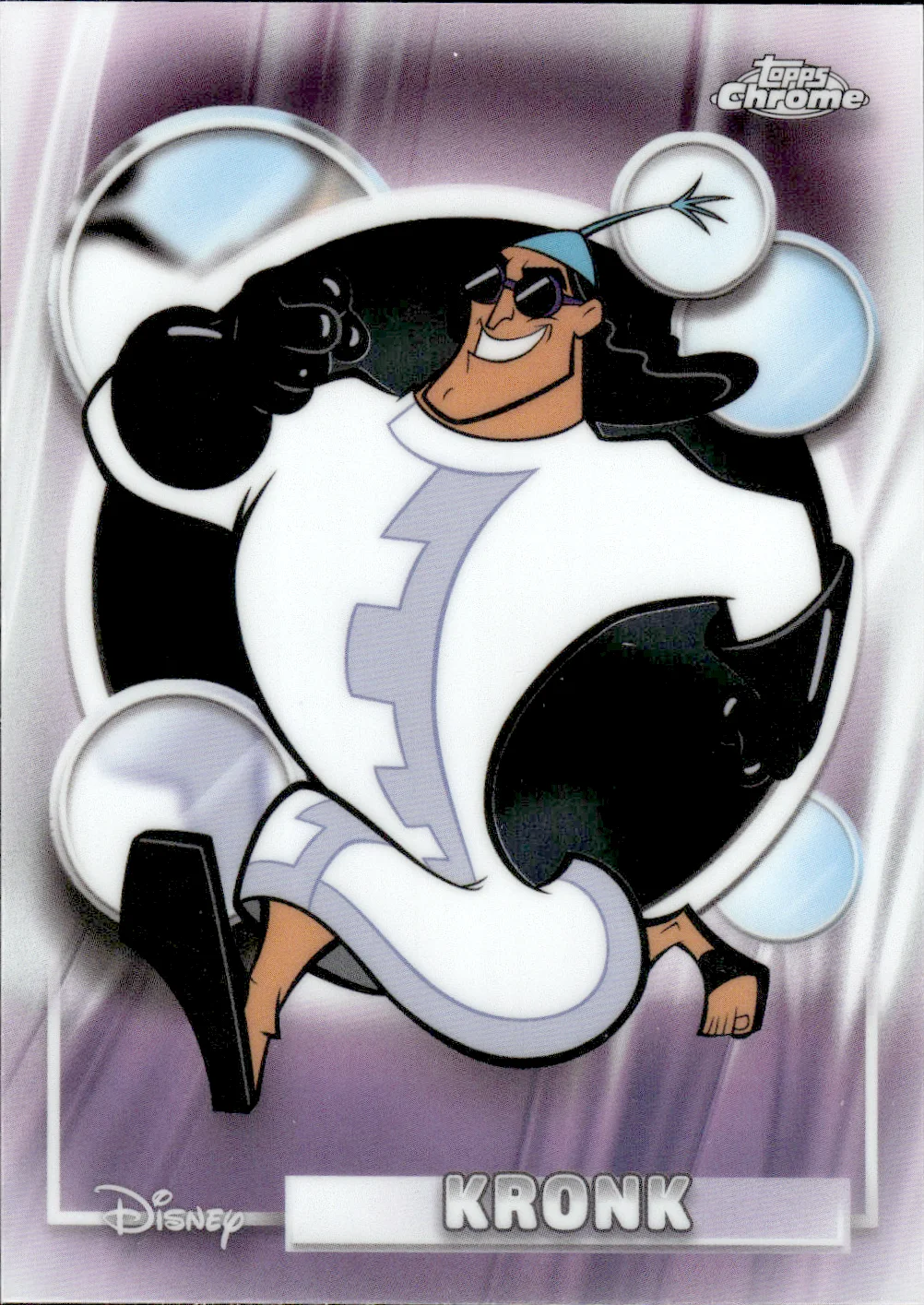 Kronk #18 2026 Topps Chrome Disney trading card - Front
