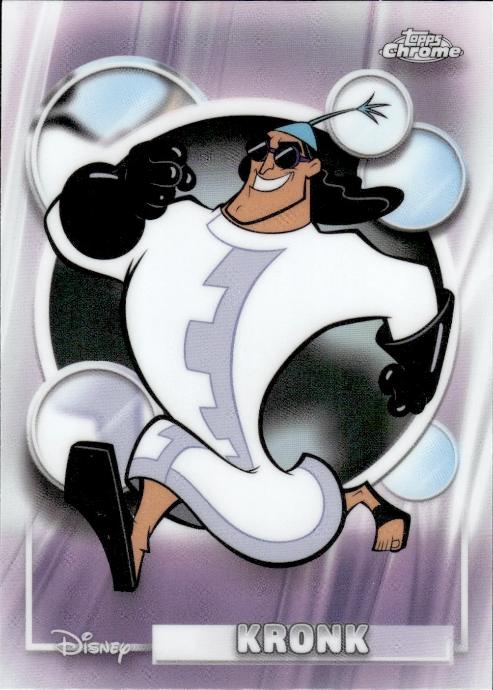 Kronk #18 Refractor 2026 Topps Chrome Disney trading card - Front