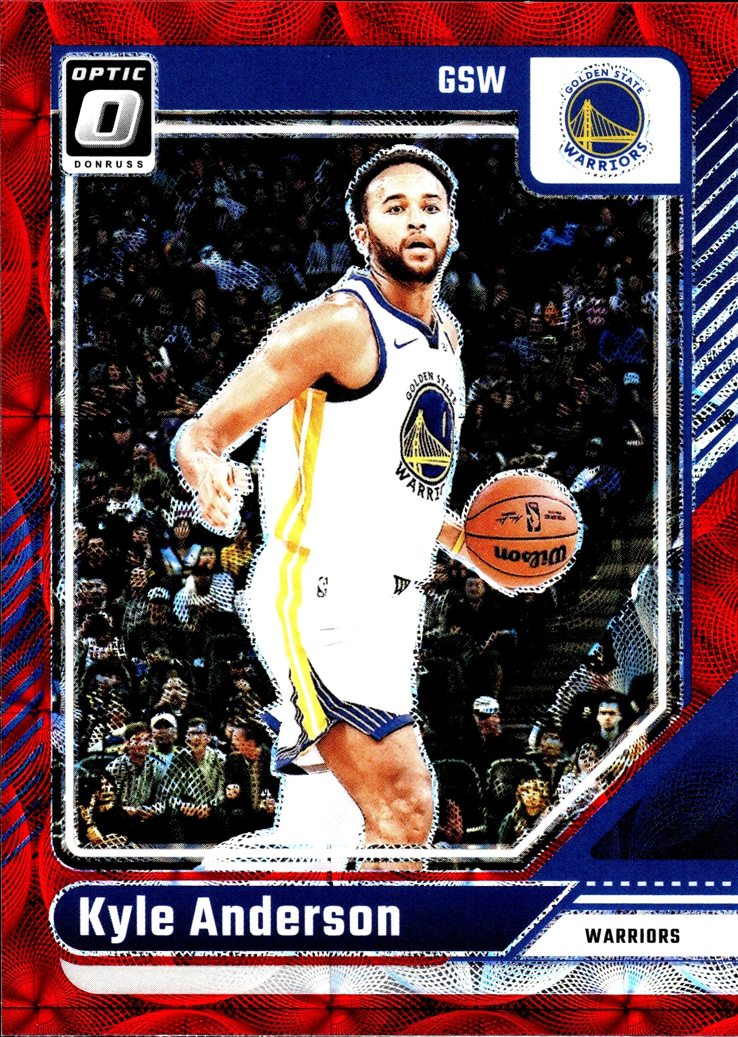 Kyle Anderson 2024-25 Donruss Optic #124 Red Stars International basketball card - Front