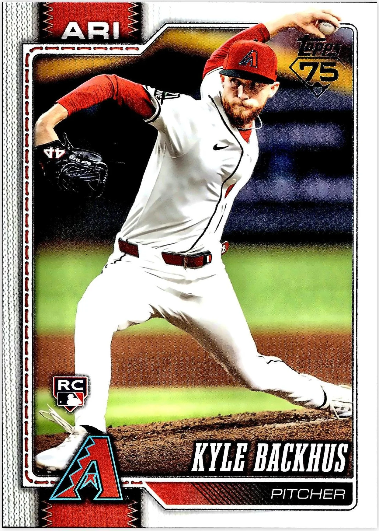 Kyle Backhus 2026 Topps #21 baseball rookie card - Front