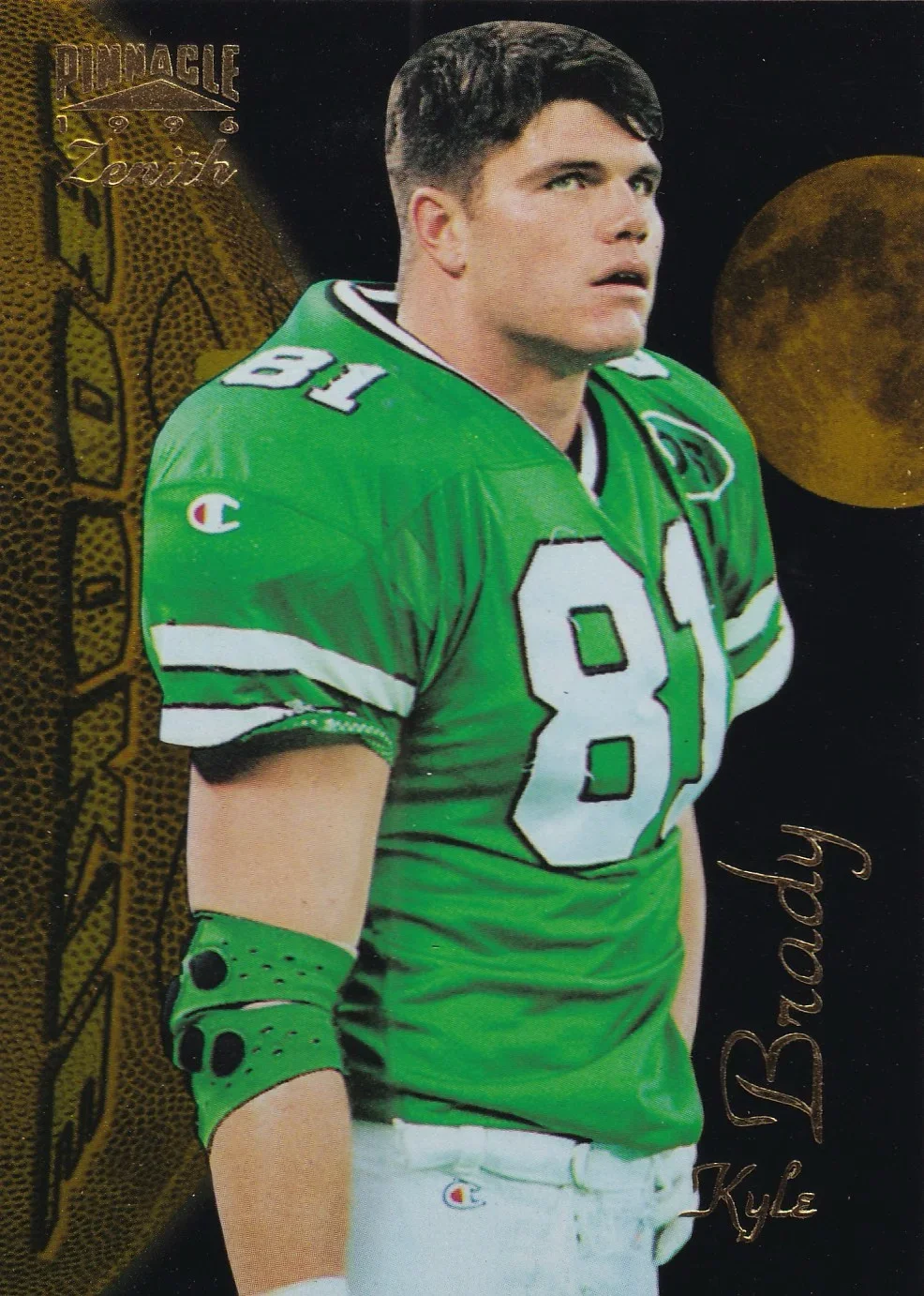 Kyle Brady 1996 Zenith #Z-110 football rookie card - Front