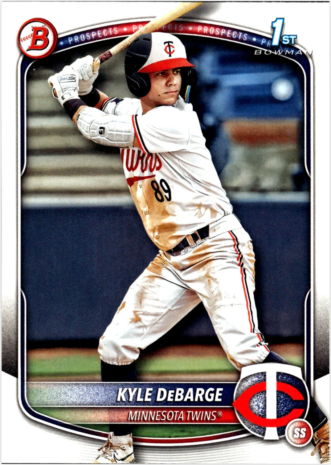 Kyle DeBarge 2025 Bowman #BP-139 Prospects baseball card - Front