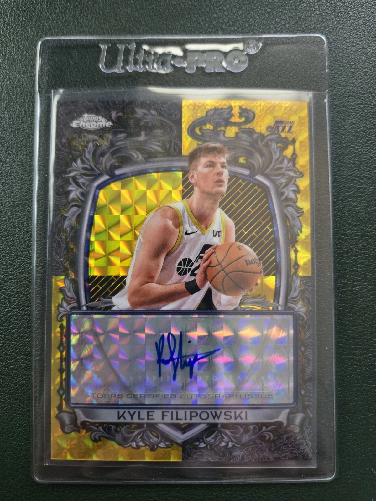 Kyle Filipowski 2025-26 Topps Chrome card