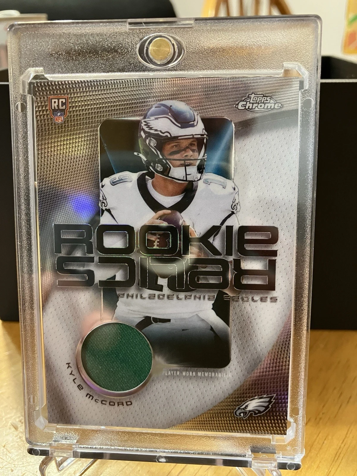 Kyle McCord 2025 Topps Chrome Football card