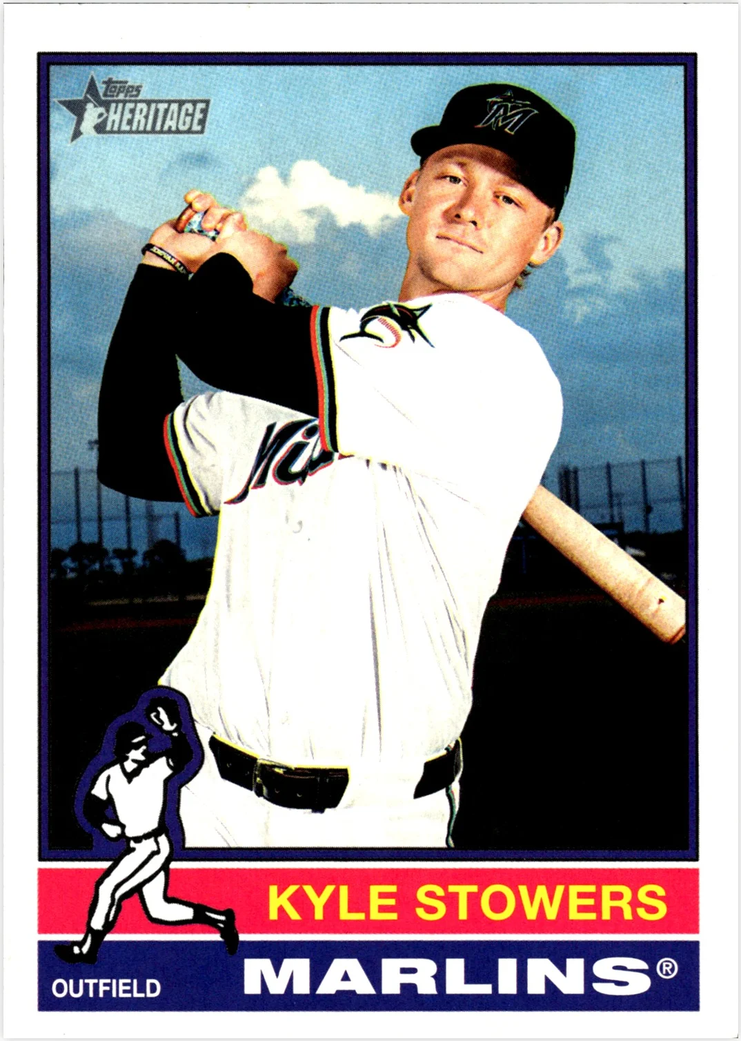 Kyle Stowers 2025 Heritage High Number #620 baseball card - Front