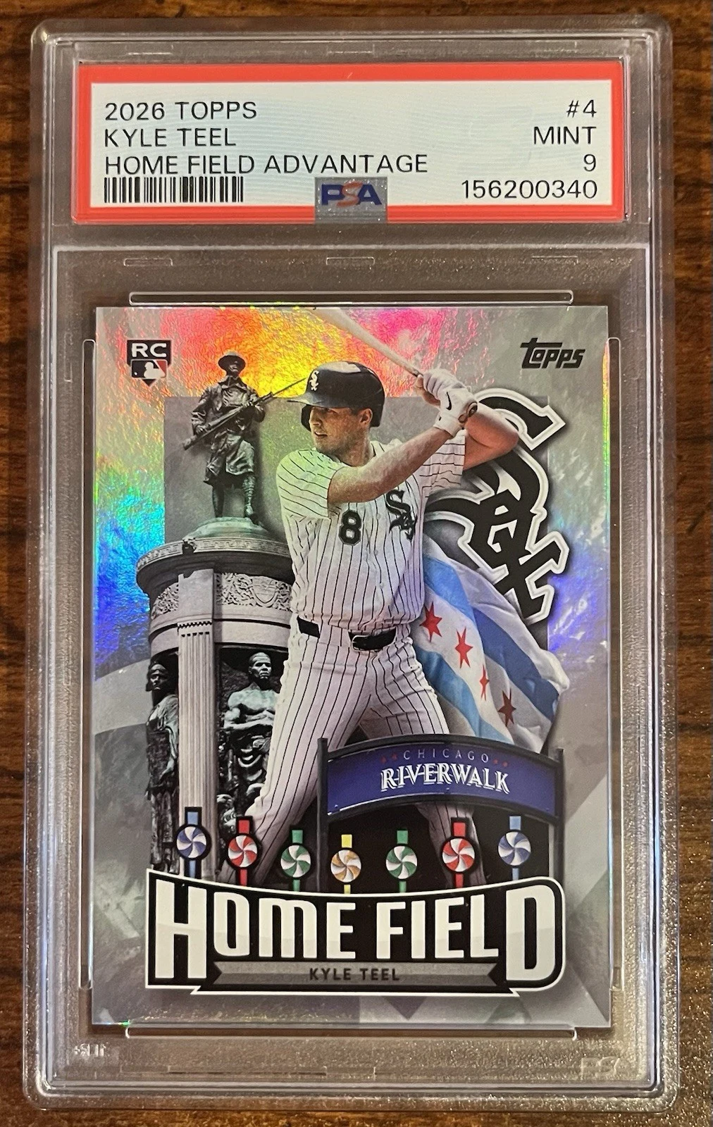 Kyle Teel #HA-4 2026 Topps Series 1 Baseball Home Field Advantage front