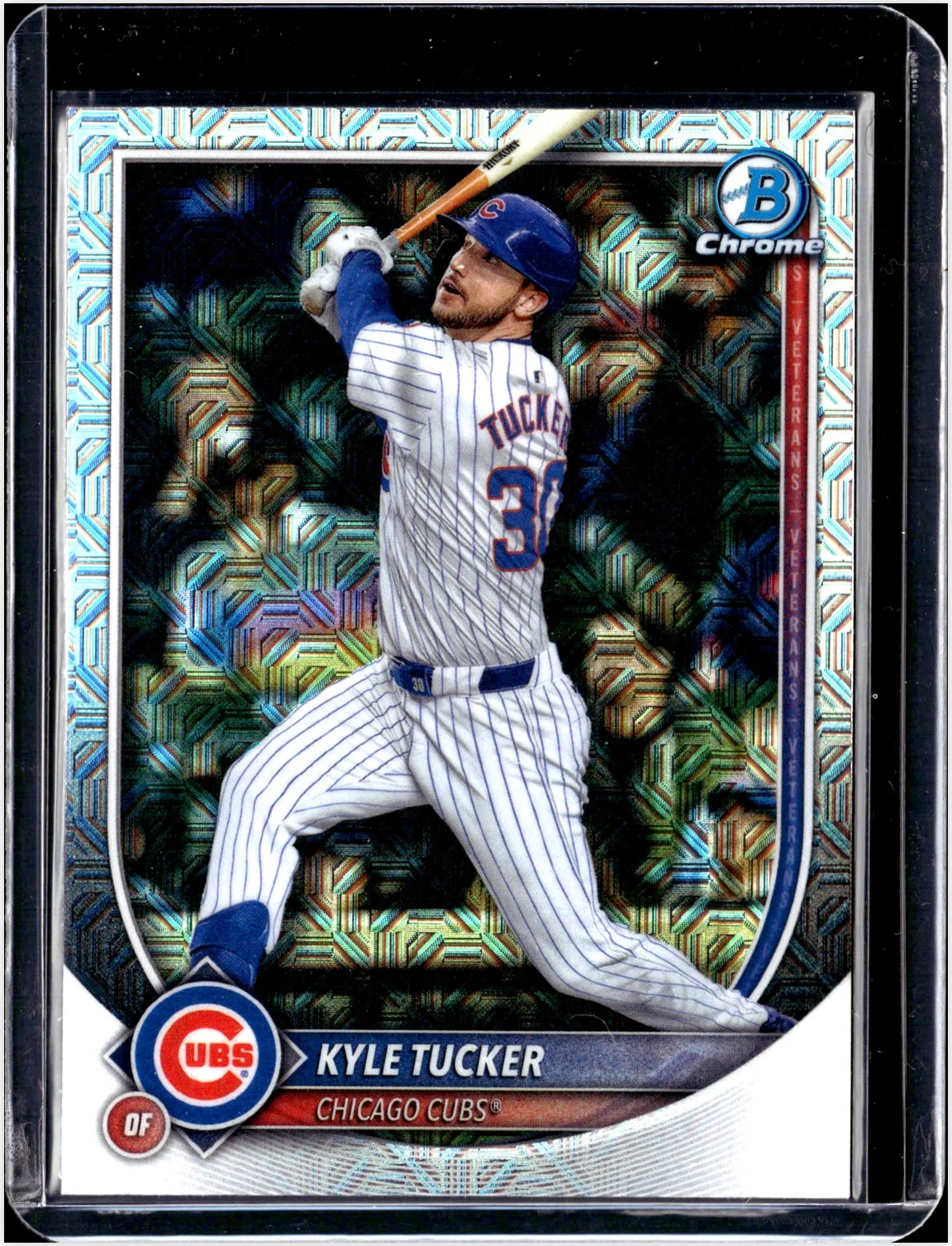 Kyle Tucker 2025 Bowman #43 Mojo Refractor baseball card - Front
