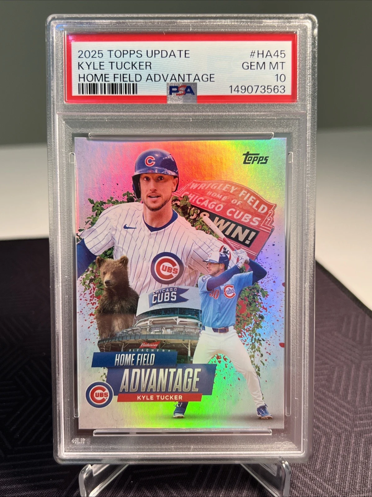 Kyle Tucker #HA-45 2025 Topps Update Series Baseball Home Field Advantage front