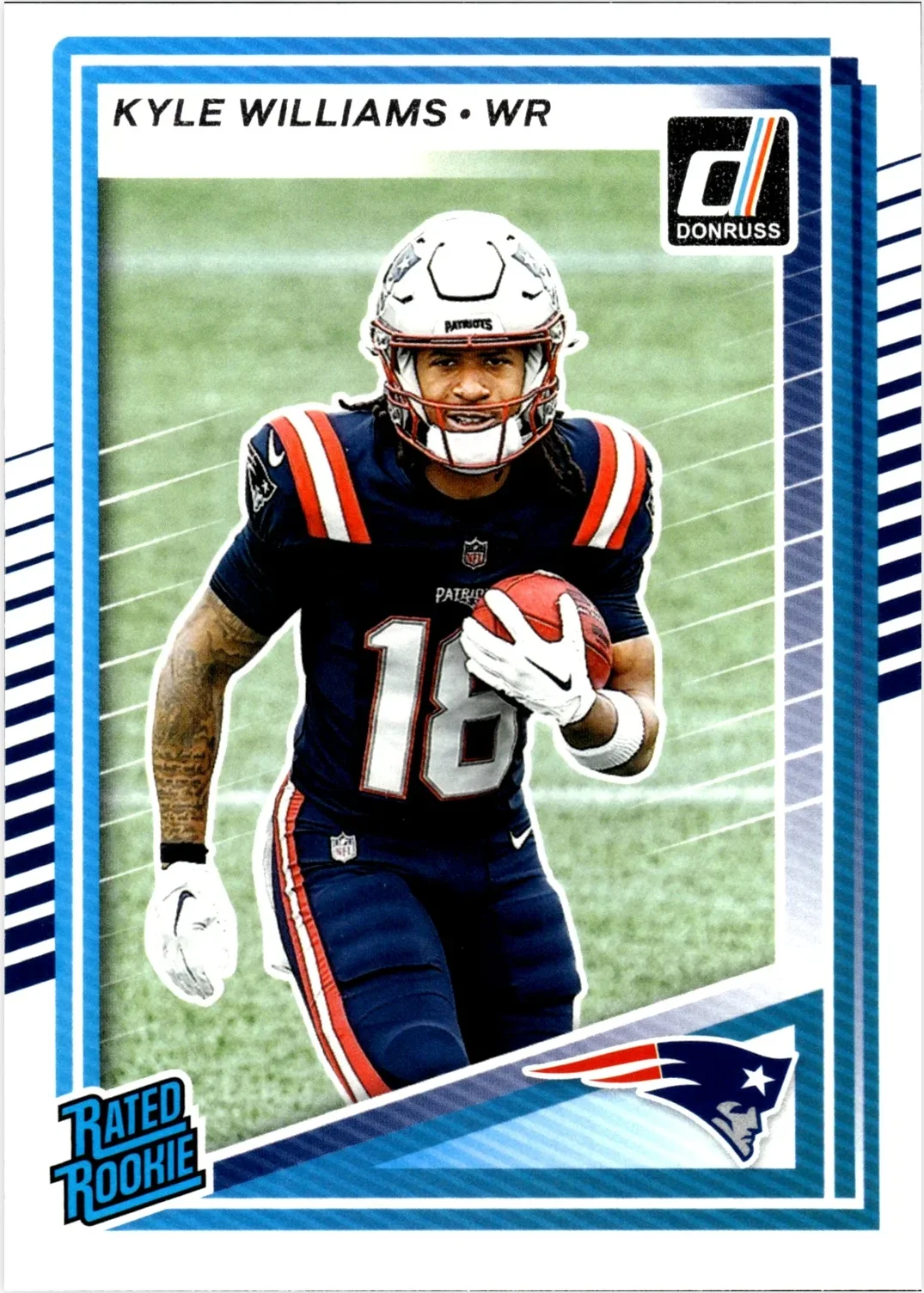 Kyle Williams 2025 Donruss #327 football rookie card - Front