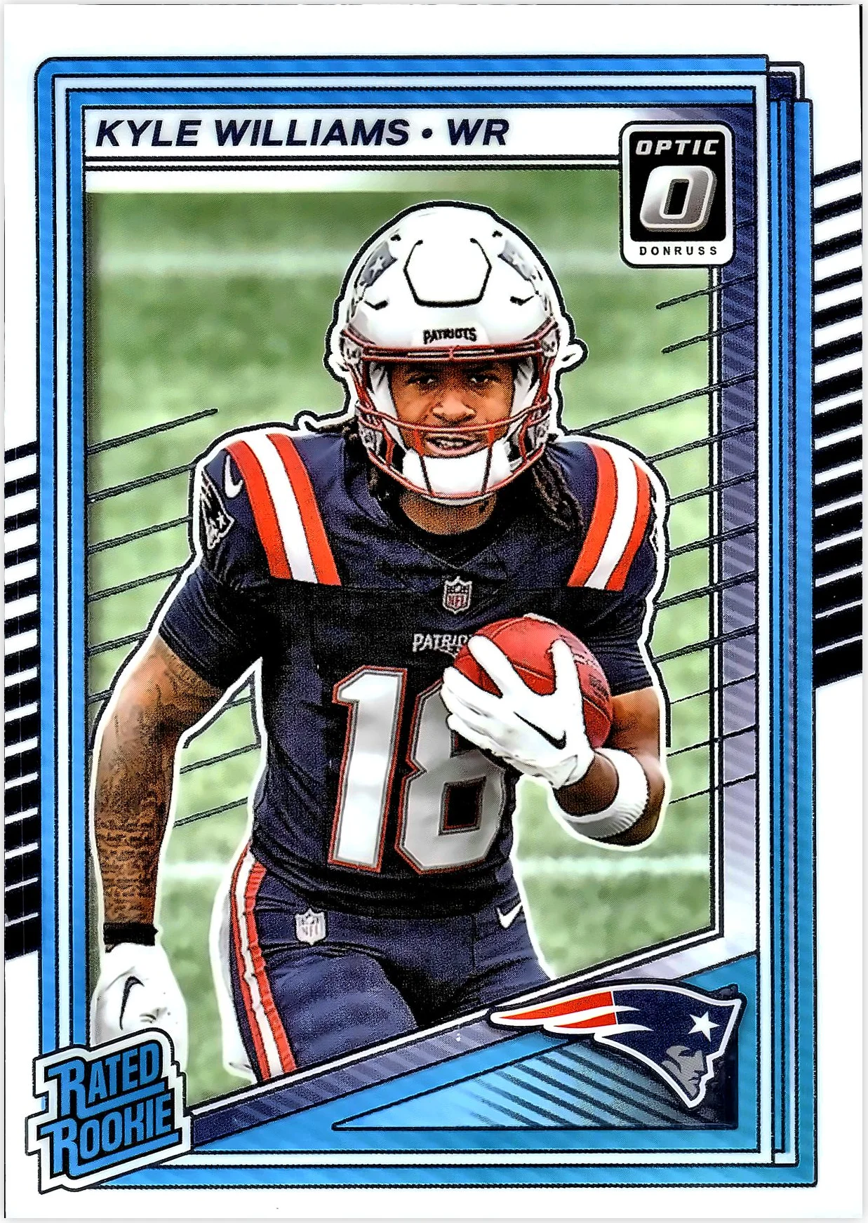 Kyle Williams 2025 Donruss Optic #245 football rookie card - Front