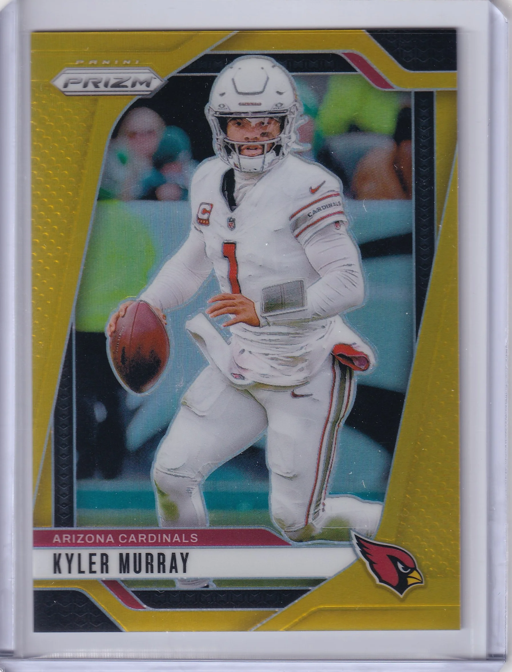 Kyler Murray 2024 Panini Prizm #1 Gold Wave football card - Front