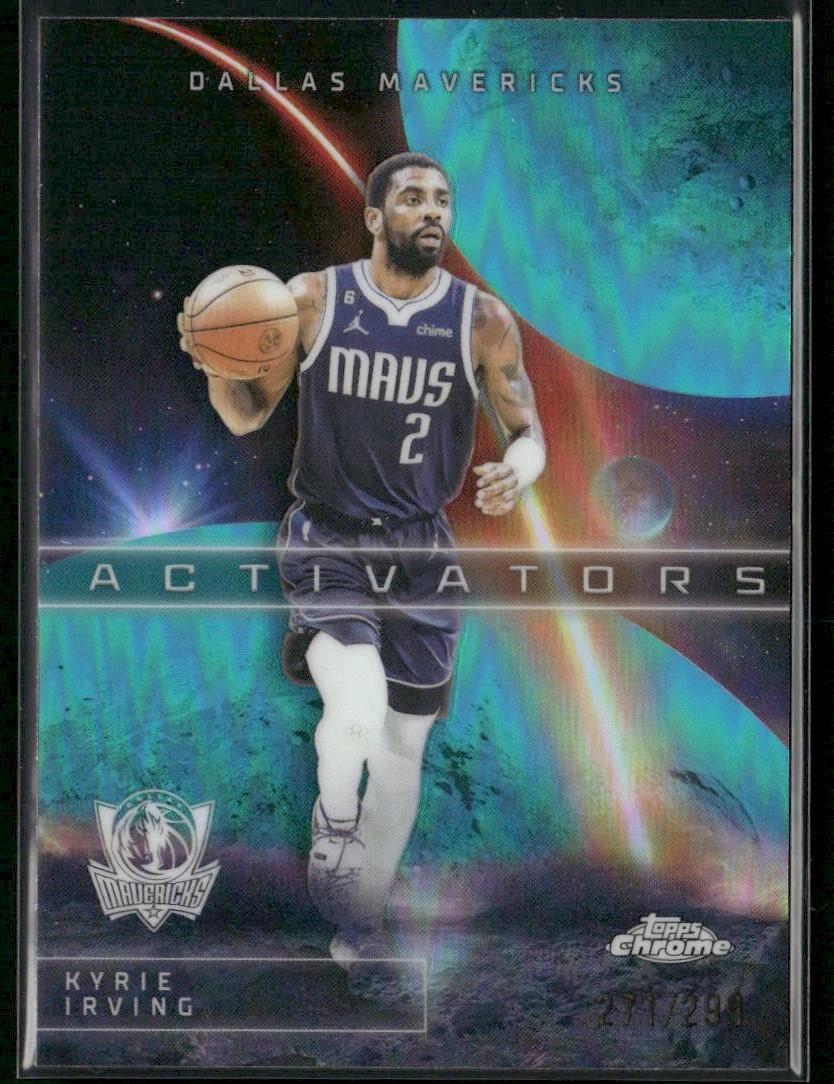 Kyrie Irving 2025-26 Topps Chrome card