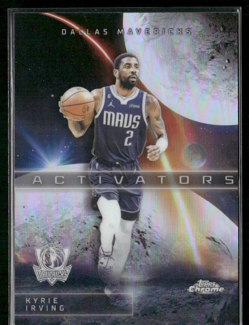 Kyrie Irving 2025 Topps Chrome Basketball card
