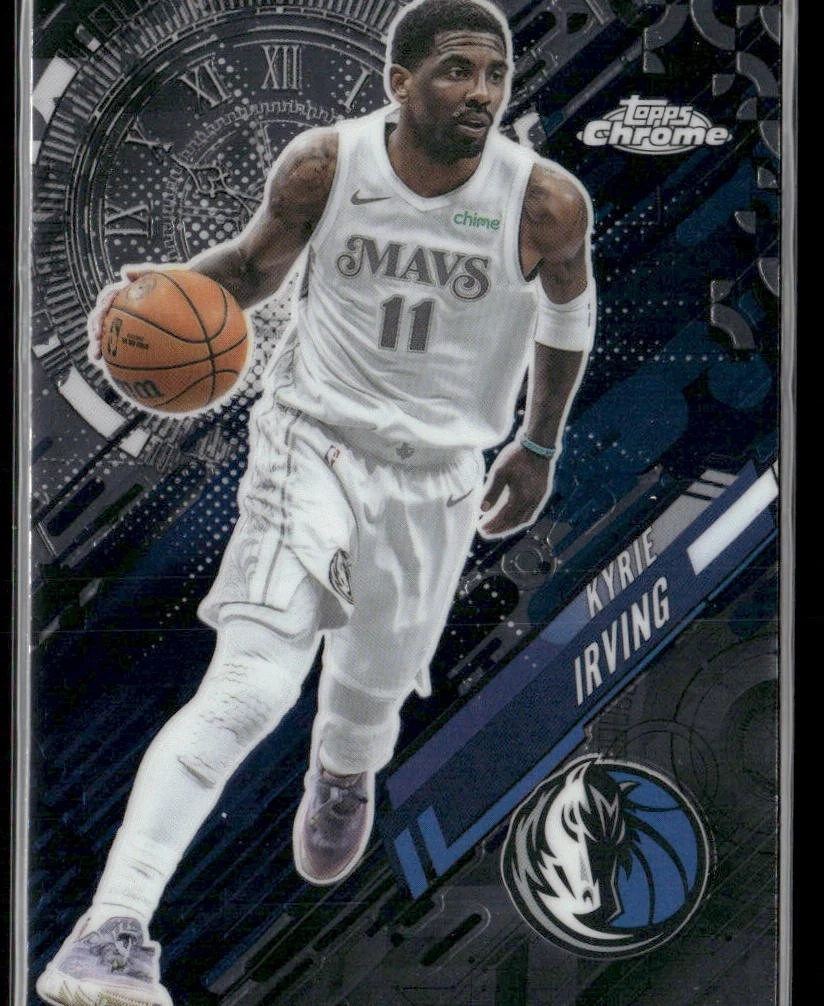 Kyrie Irving 2025 Topps Chrome Basketball card