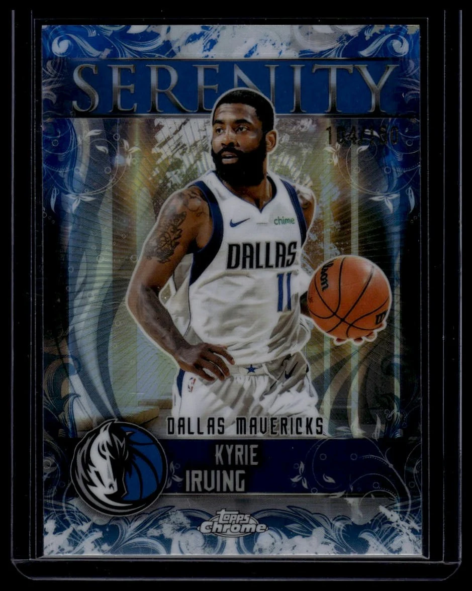 Kyrie Irving 2025 Topps Chrome Basketball card