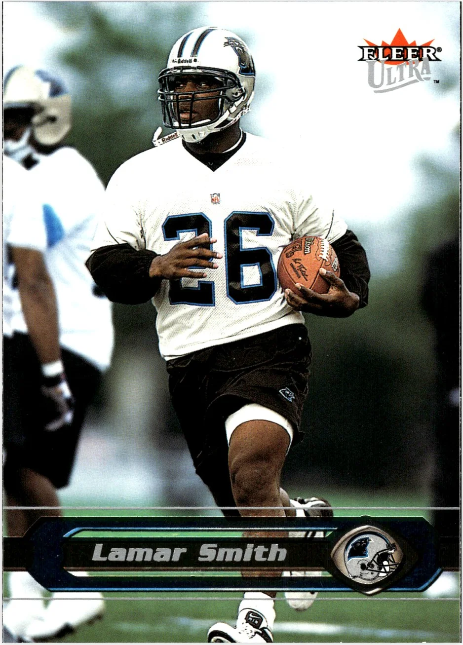 Lamar Smith 2002 Ultra #58 football card - Front