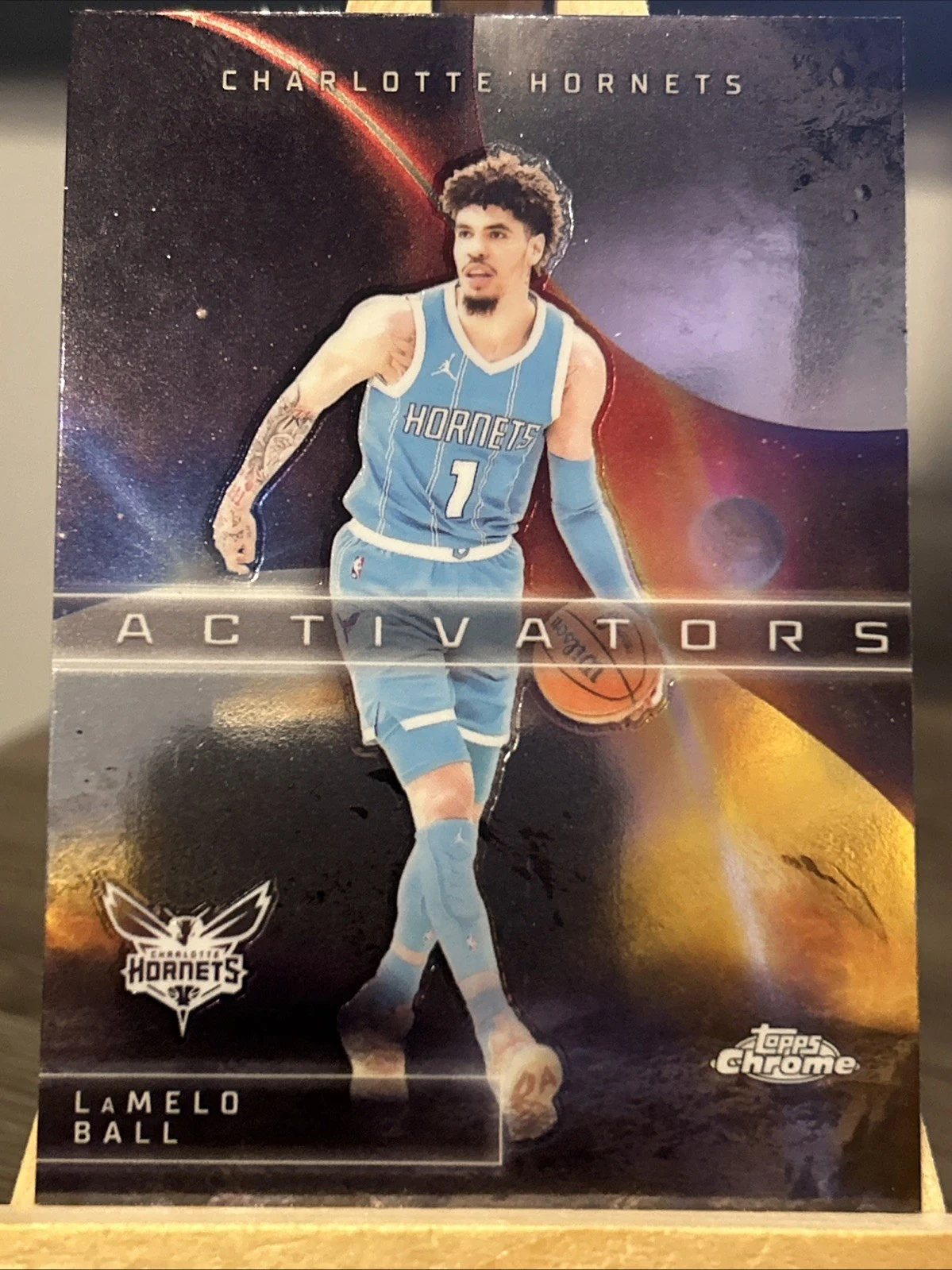 LaMelo Ball 2025 Topps Chrome Basketball card