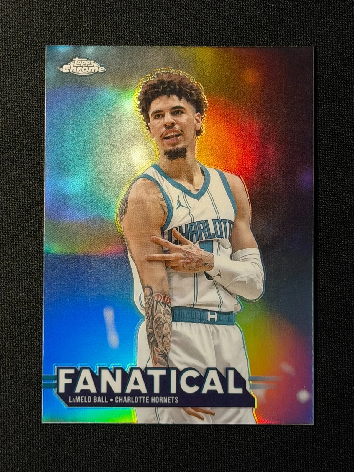 LaMelo Ball 2025 Topps Chrome Basketball card