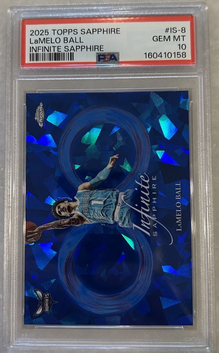 LaMelo Ball 2025 Topps Chrome Basketball card