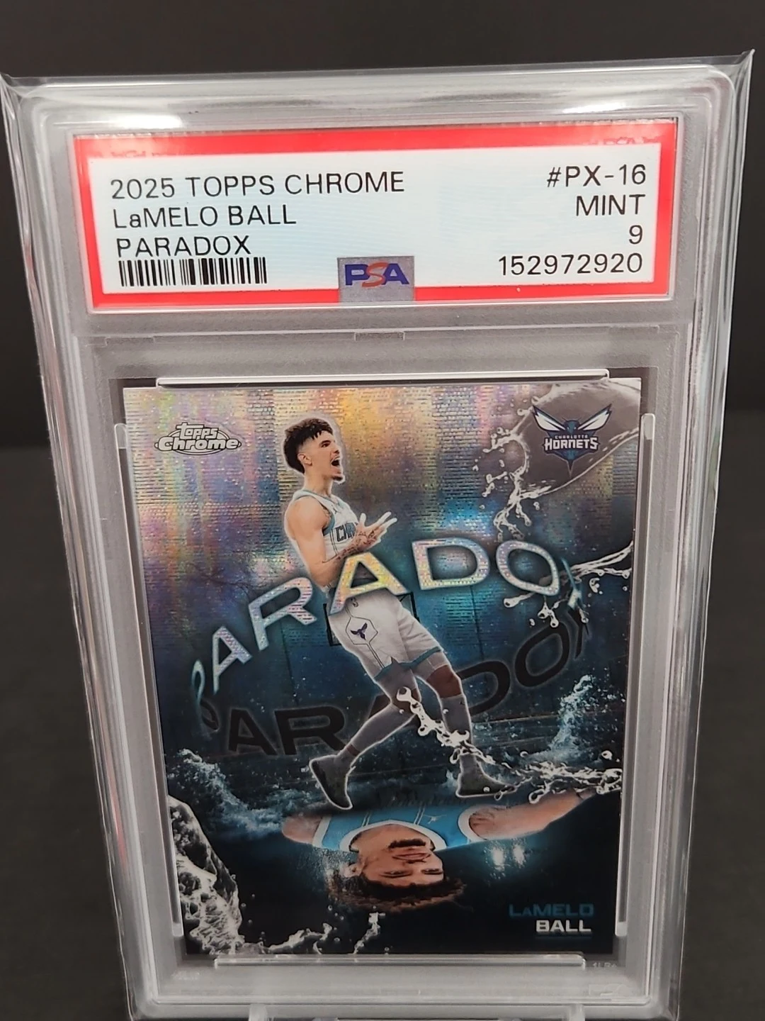 LaMelo Ball 2025-26 Topps Chrome card