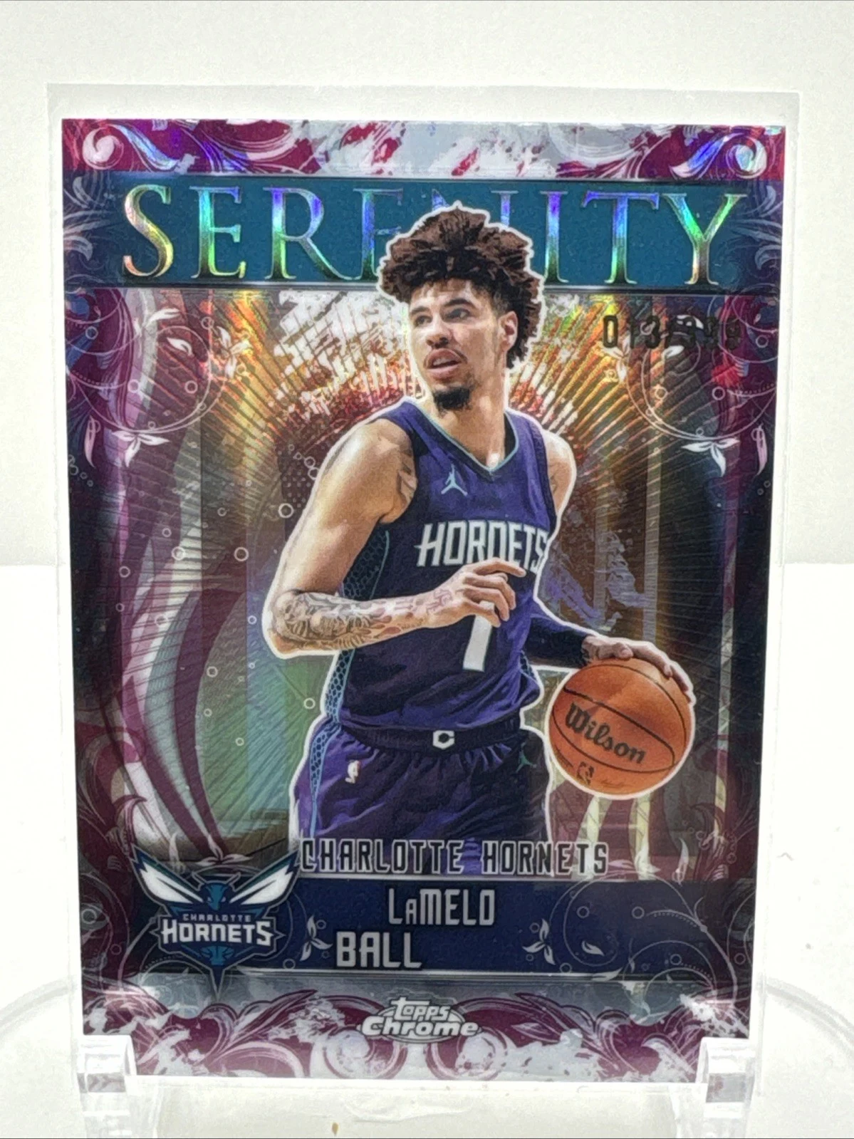 LaMelo Ball 2025-26 Topps Chrome card