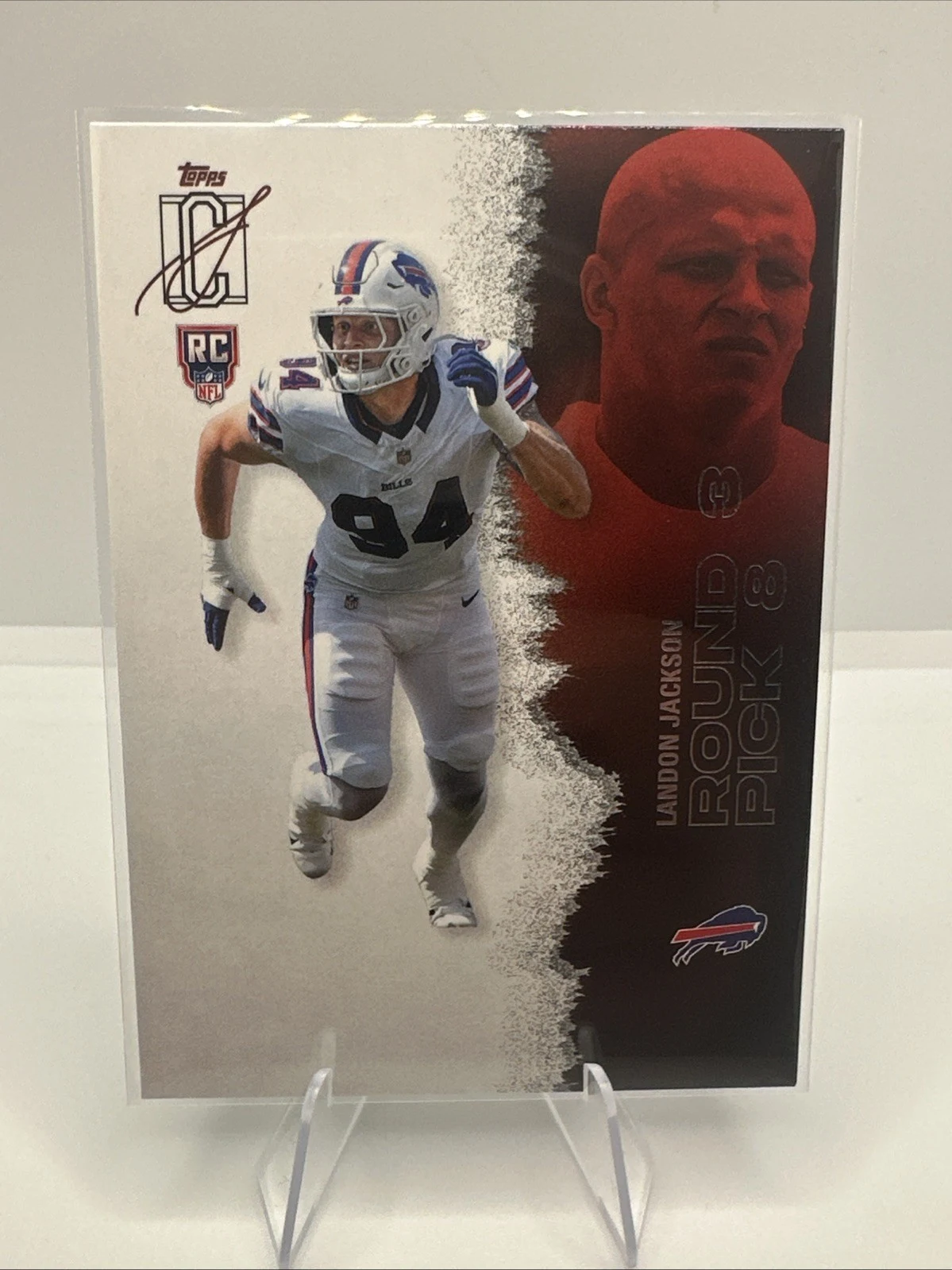 Landon Jackson 2025 Topps Chrome Football card