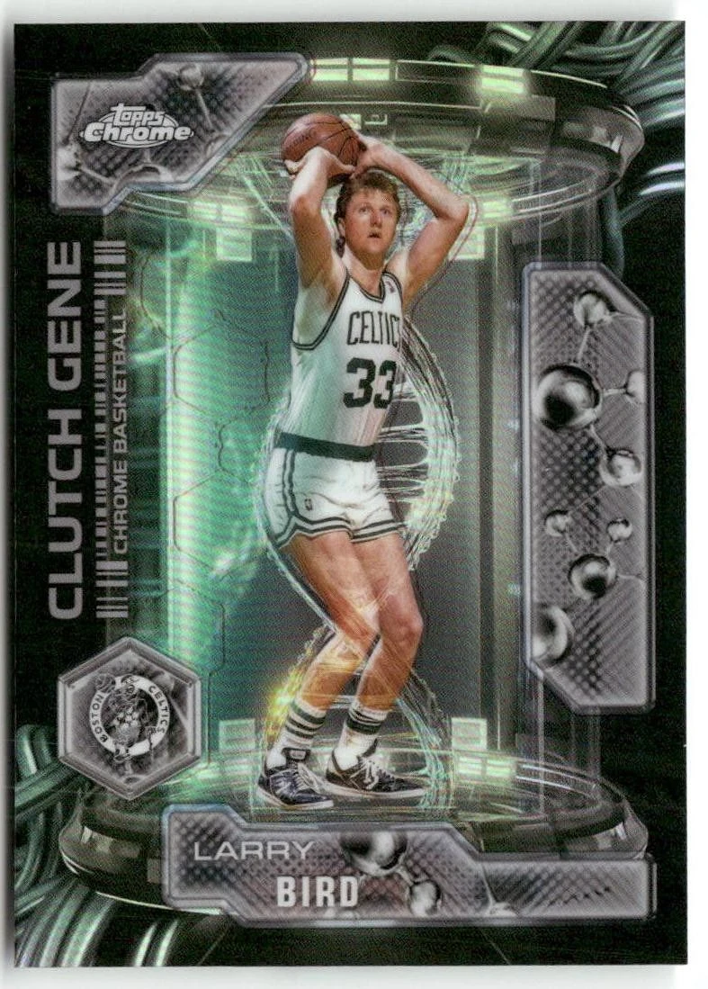 Larry Bird 2025-26 Topps Chrome card
