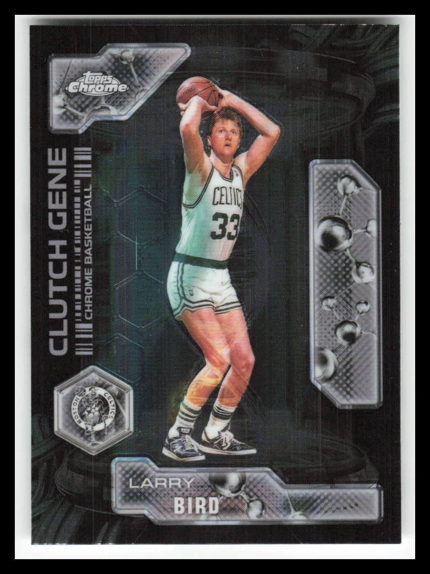 Larry Bird 2025 Topps Chrome Basketball card