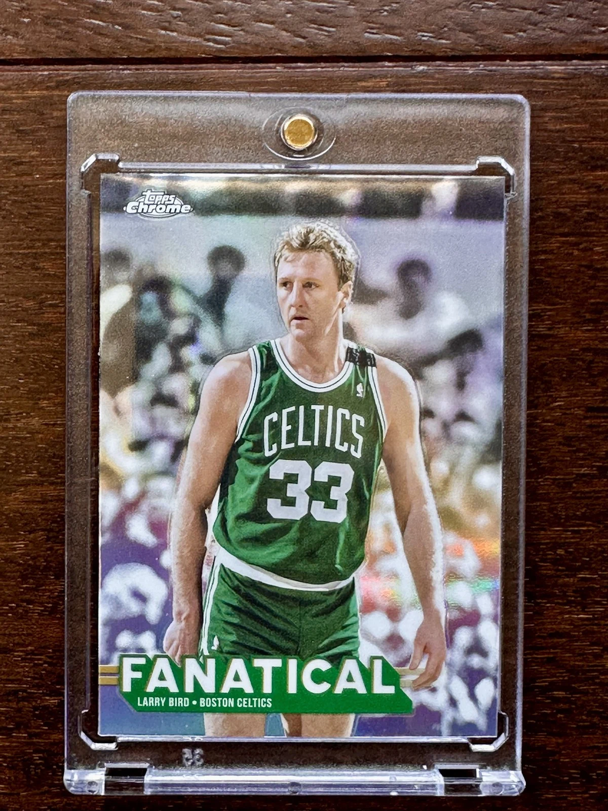 Larry Bird 2025-26 Topps Chrome card