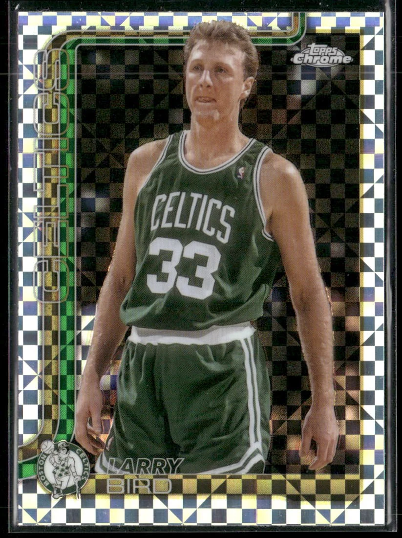 Larry Bird 2025-26 Topps Chrome card