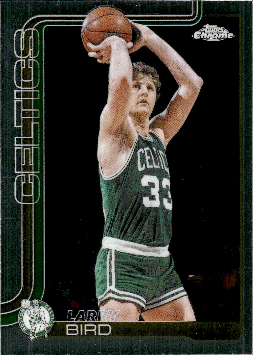 Larry Bird #143 2025 Topps Chrome Update Basketball basketball card - Front