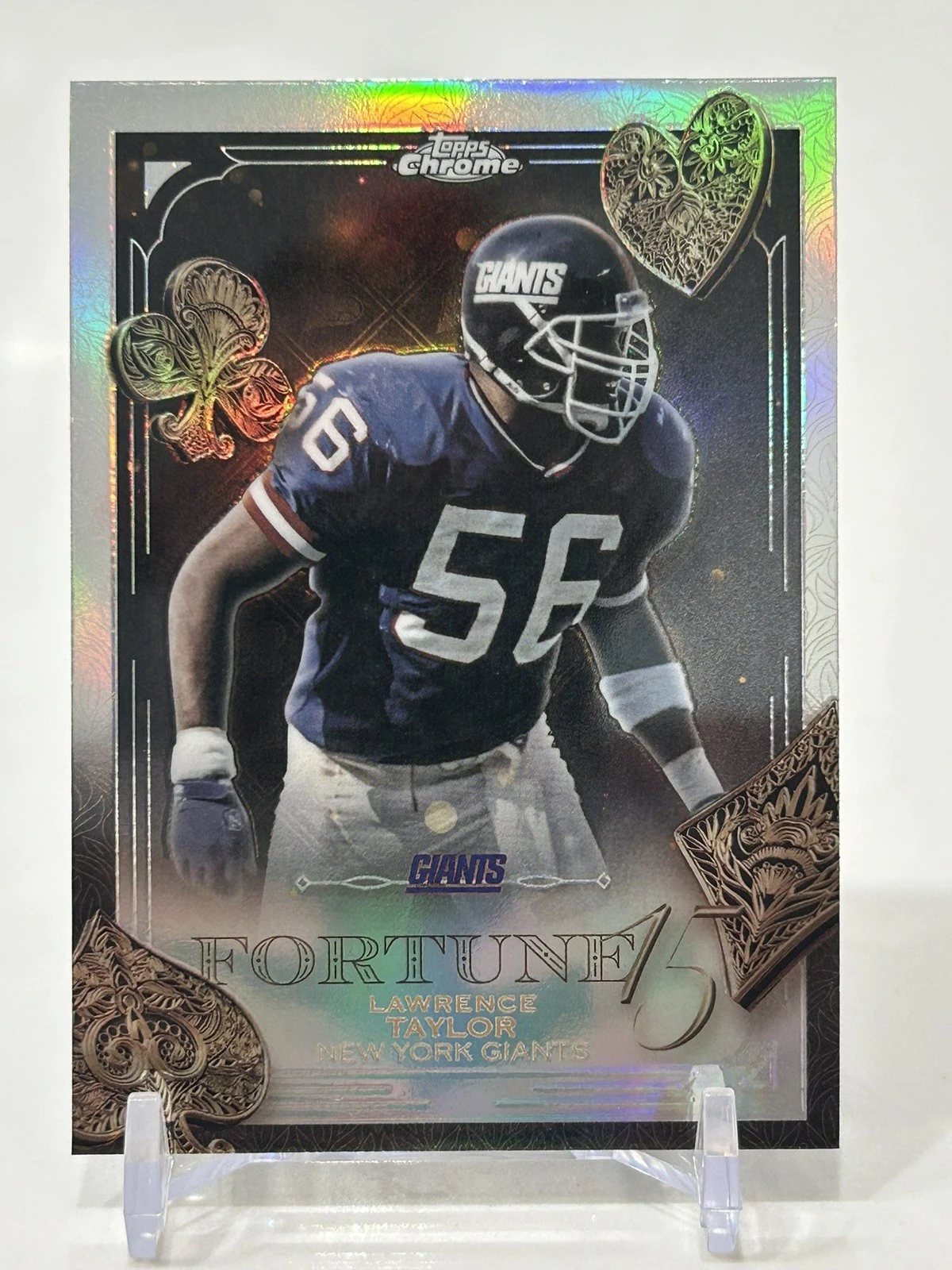 Lawrence Taylor 2025 Topps Chrome Football card