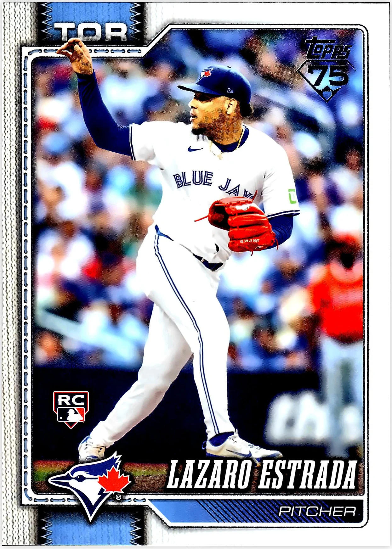 Lazaro Estrada 2026 Topps #299 baseball rookie card - Front
