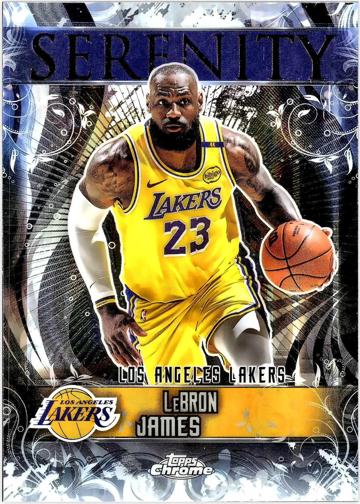 LeBron James 2025-26 Topps Chrome #SY-2 basketball card - Front