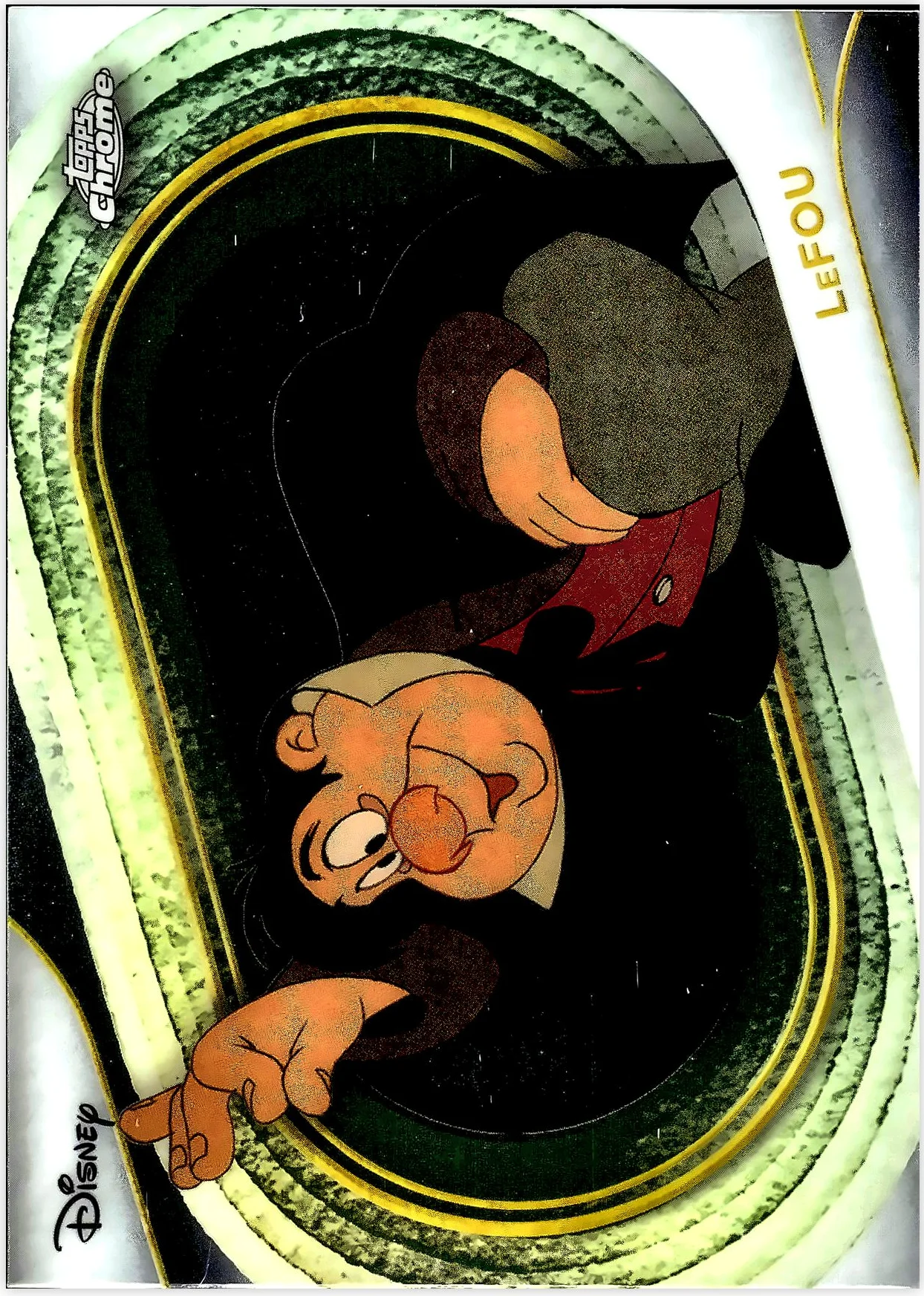 LeFou 2025 Topps Chrome Disney #128 trading card - Front