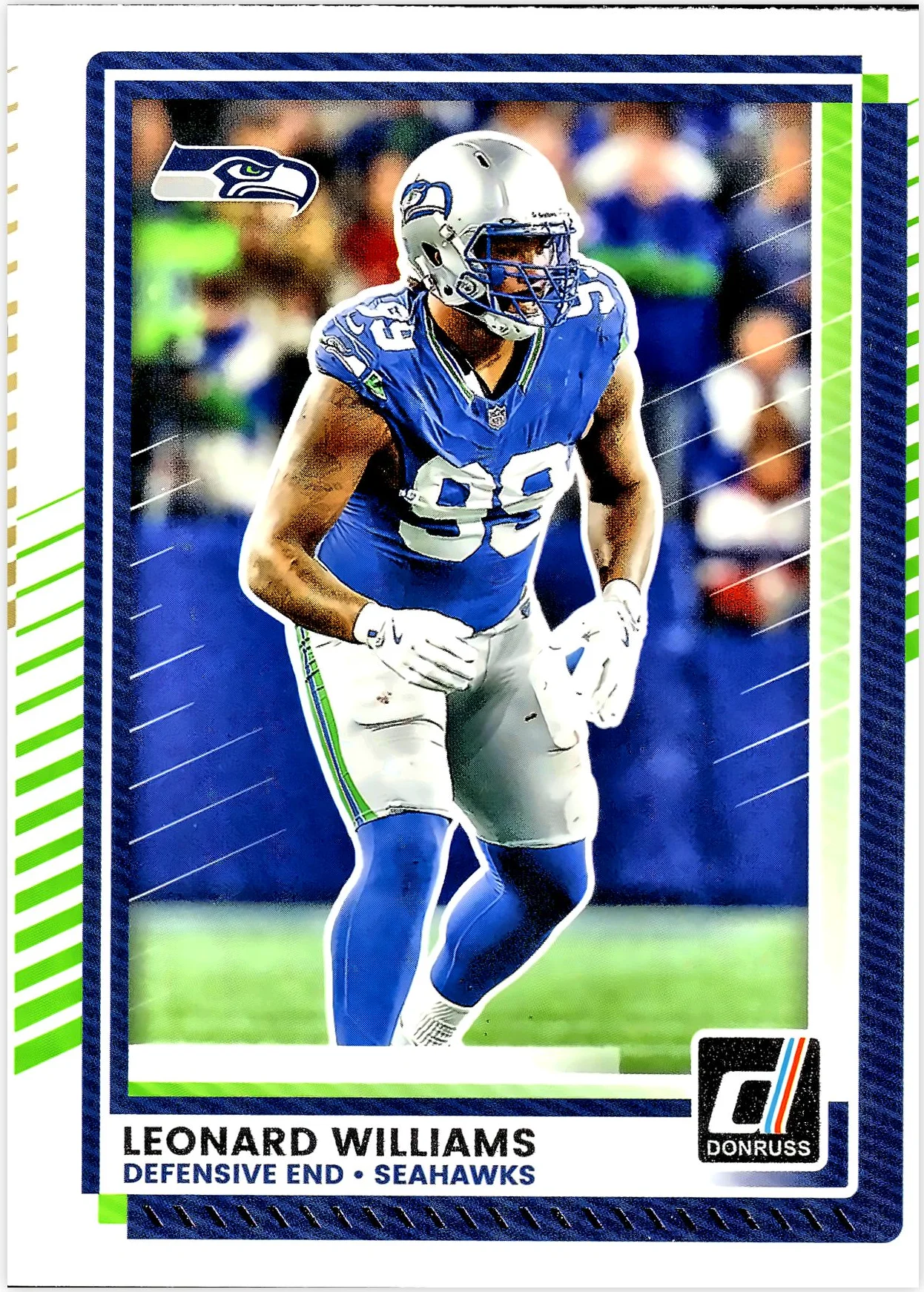 Leonard Williams 2025 Donruss #136 football card - Front