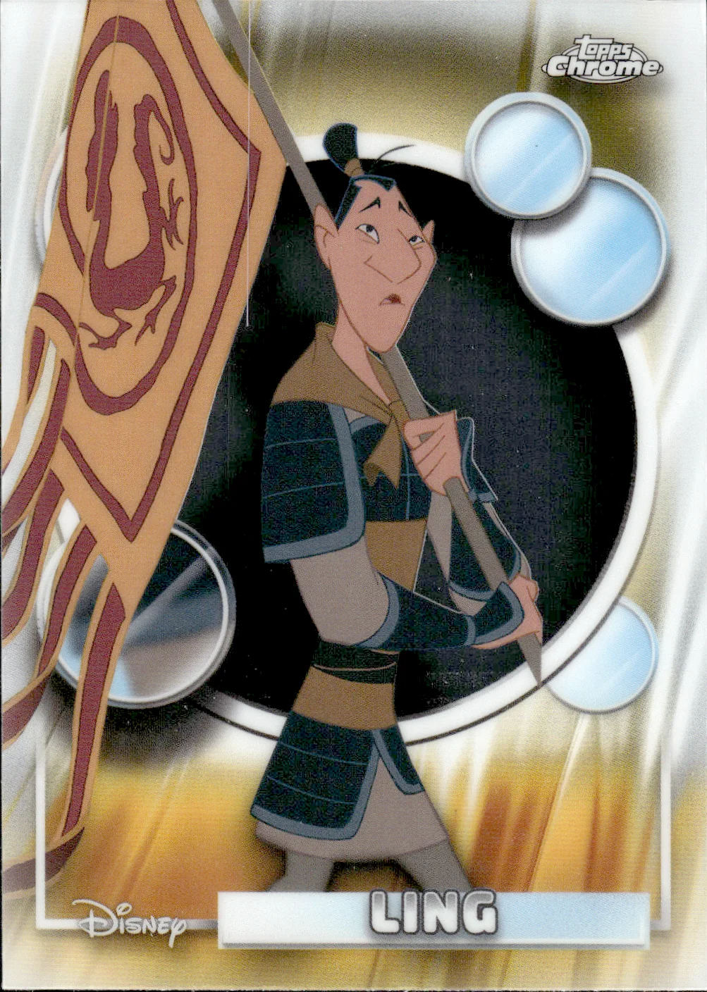 Ling #131 2026 Topps Chrome Disney trading card - Front