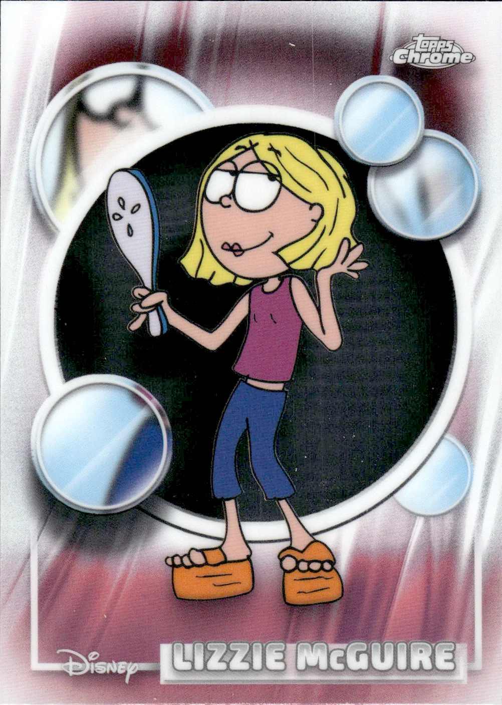 Lizzie McGuire #109 2026 Topps Chrome Disney trading card - Front